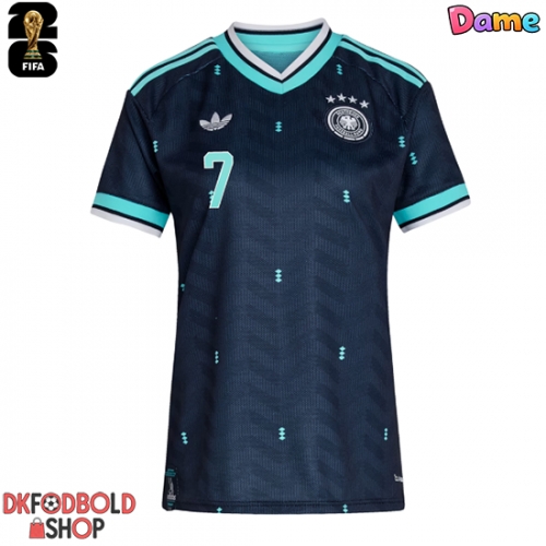 Tyskland Kai Havertz #7 Udebanetrøje Dame VM 2026 Kort ærmer